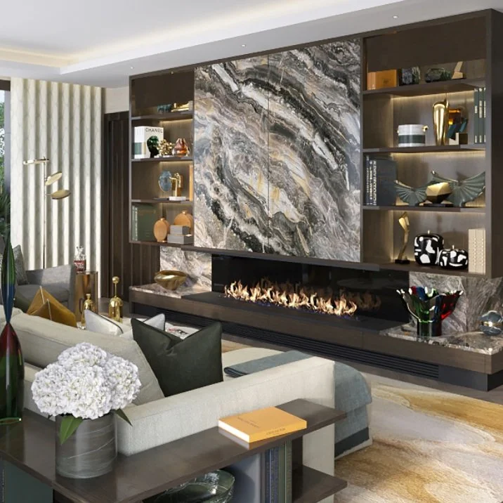 Bespoke joinery design mock-up by Matthews Rea