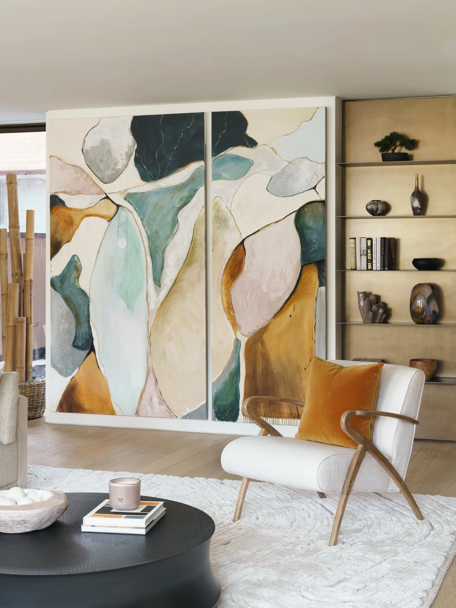Living room, Kensington development apartment I — Matthews Rea