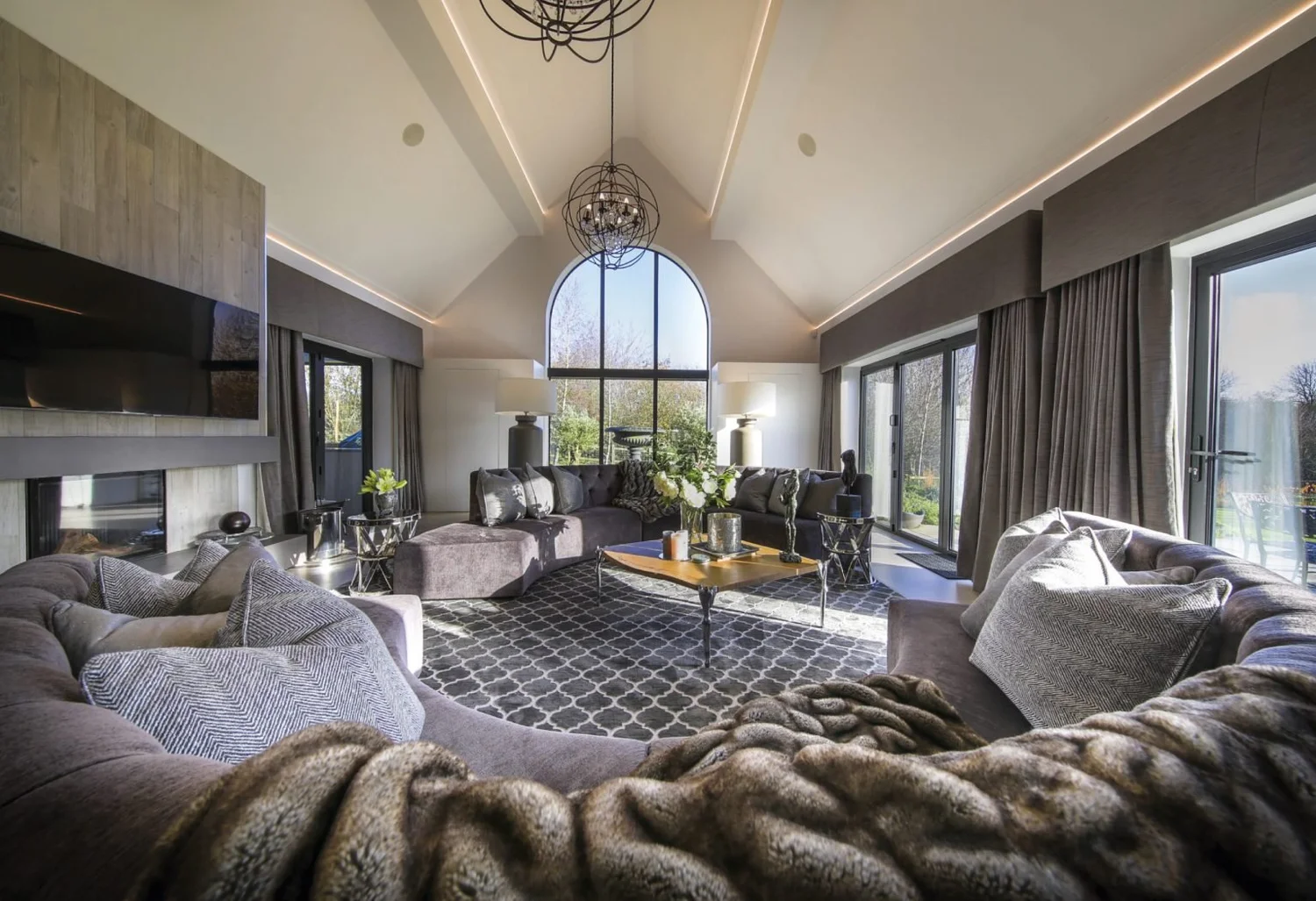 Luxury new build home — interior by Matthews Rea