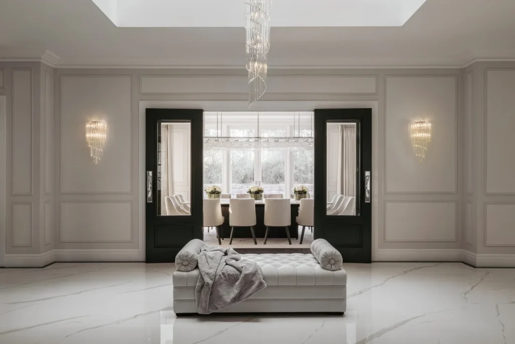Luxurious mansion house in Surrey — interior design by Matthews Rea