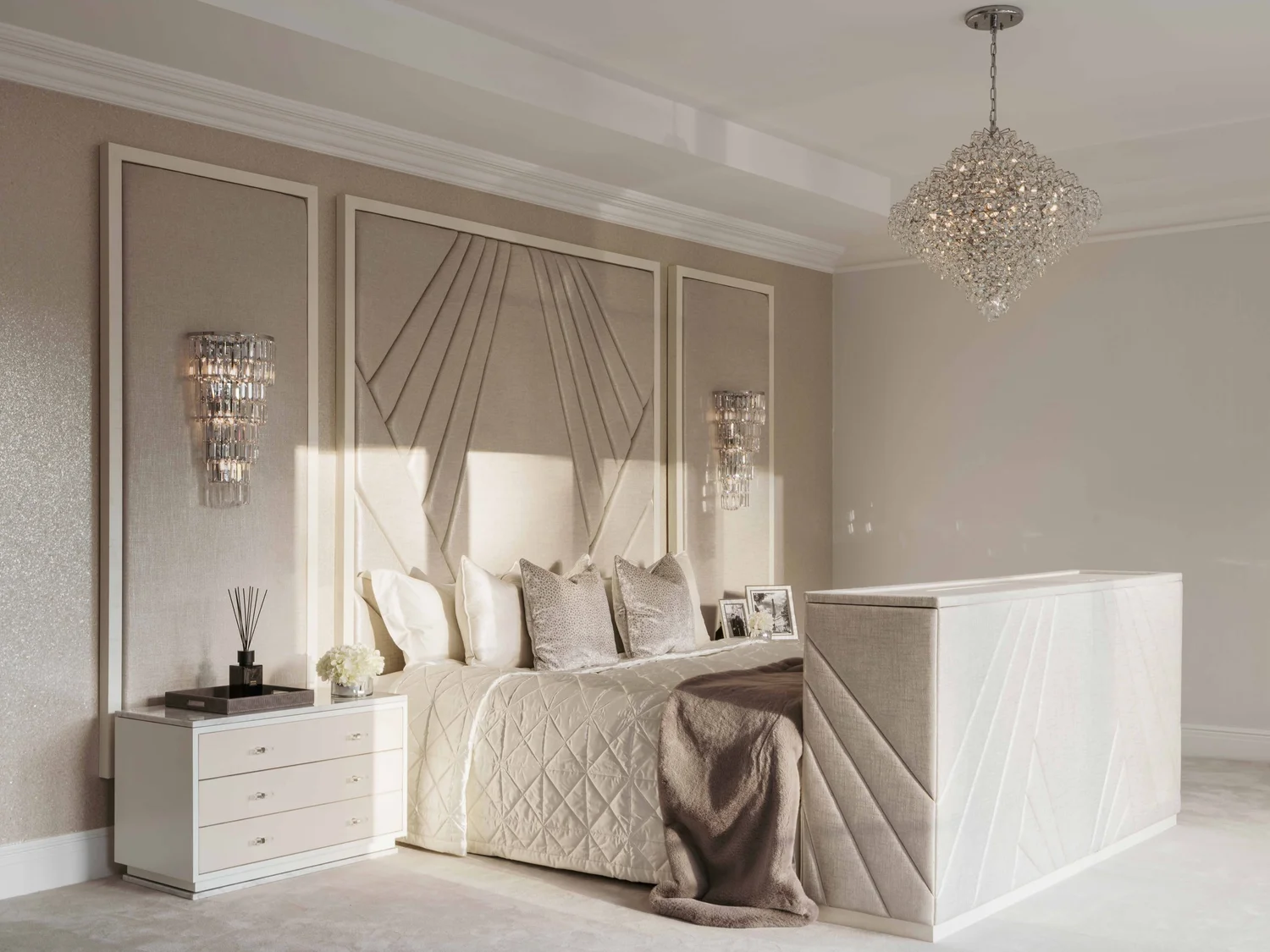Luxurious mansion house, Virginia Water Surrey — interior by Matthews Rea