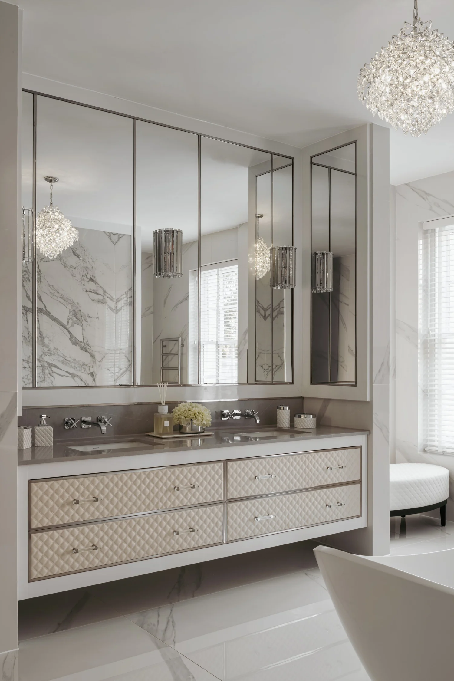 Luxurious mansion house, Virginia Water Surrey — interior by Matthews Rea