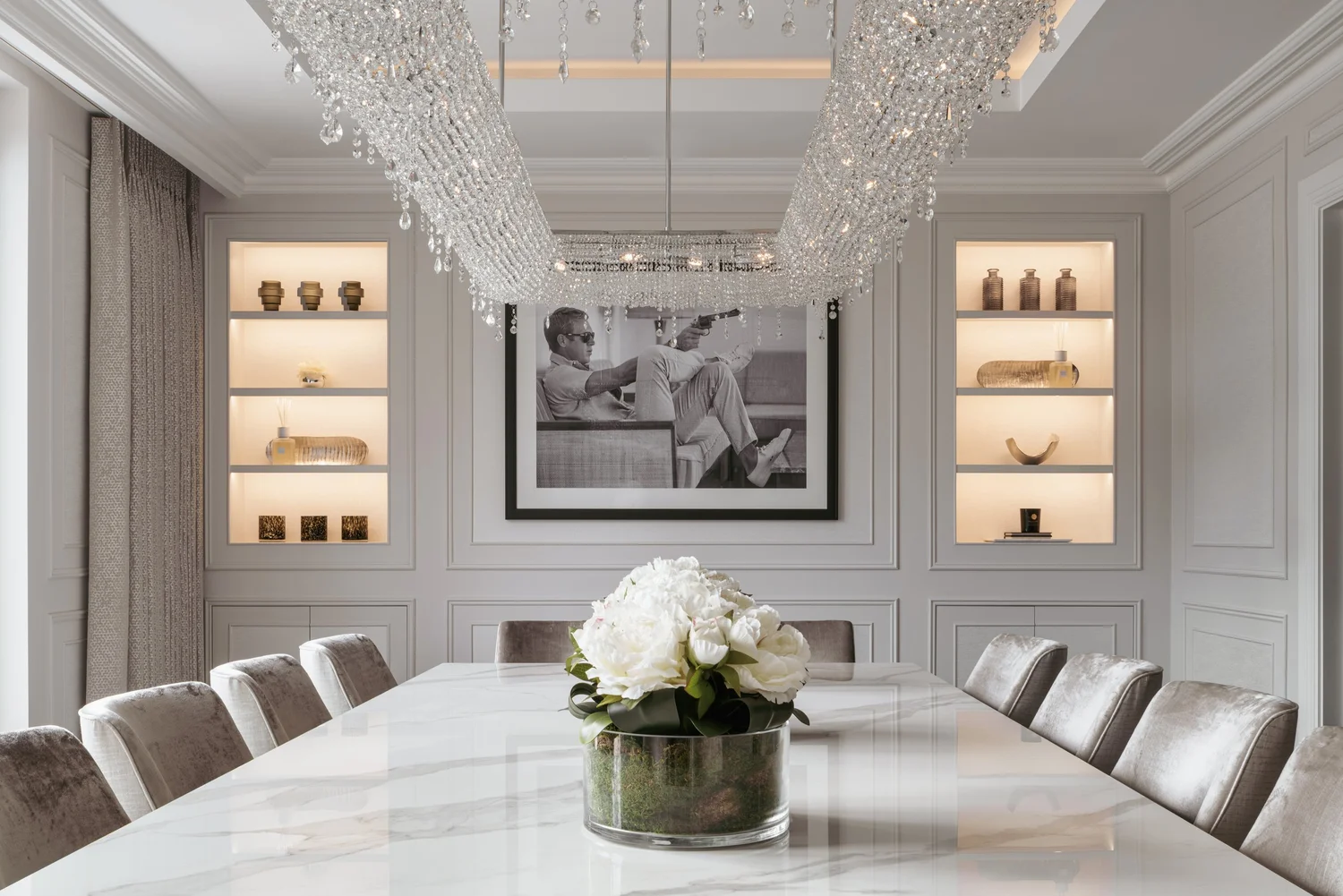 Luxurious mansion house, Virginia Water Surrey — interior by Matthews Rea