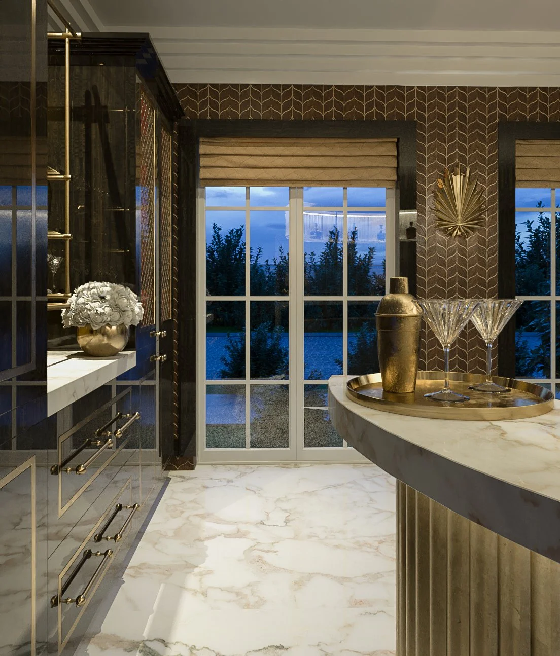 Private estate — interior by Matthews Rea