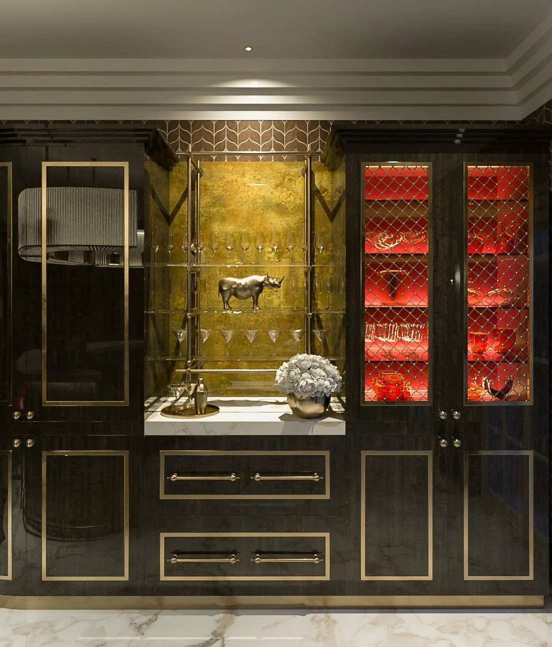 Private estate — interior by Matthews Rea