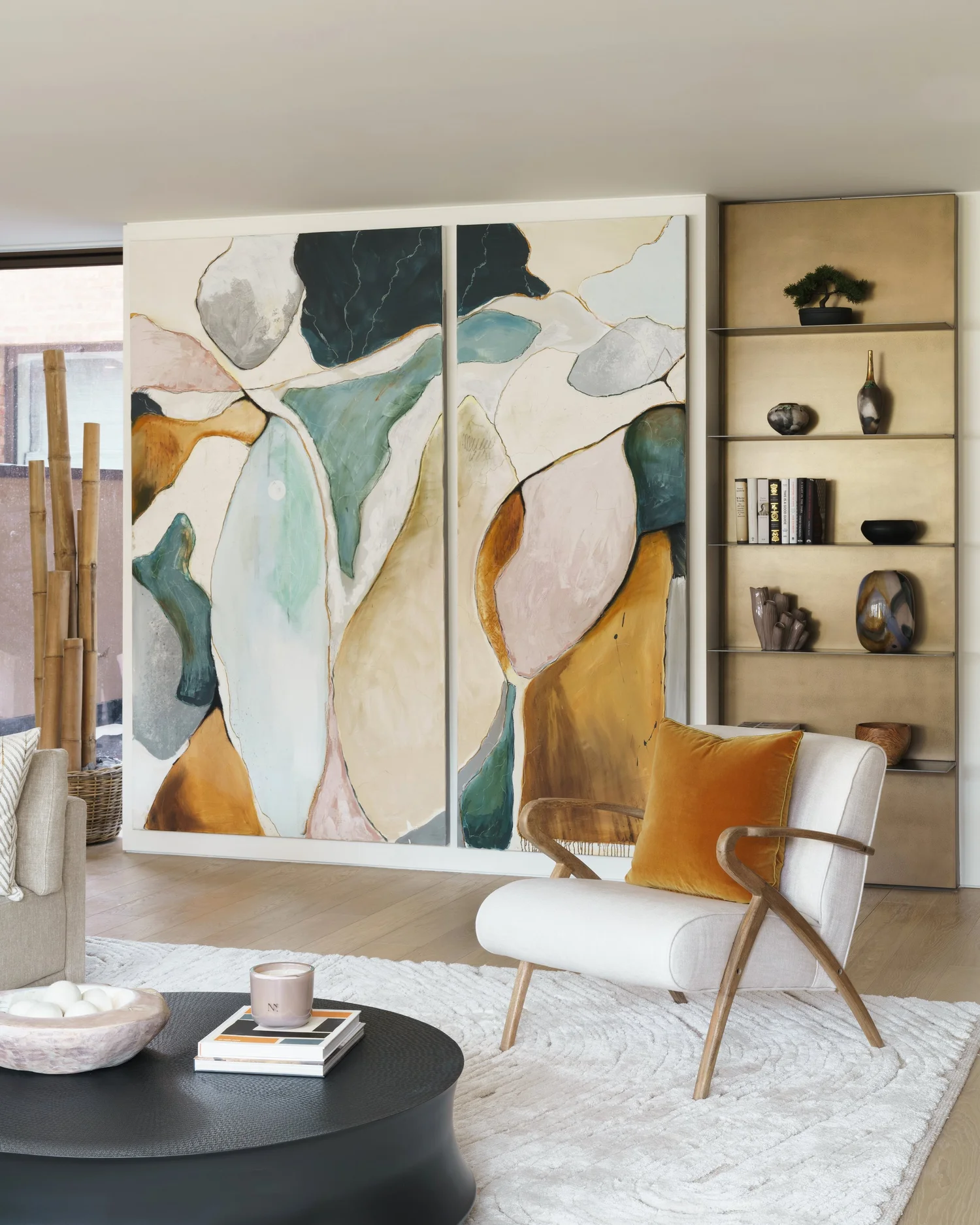 Completed luxury interior design project by Matthews Rea in Central London