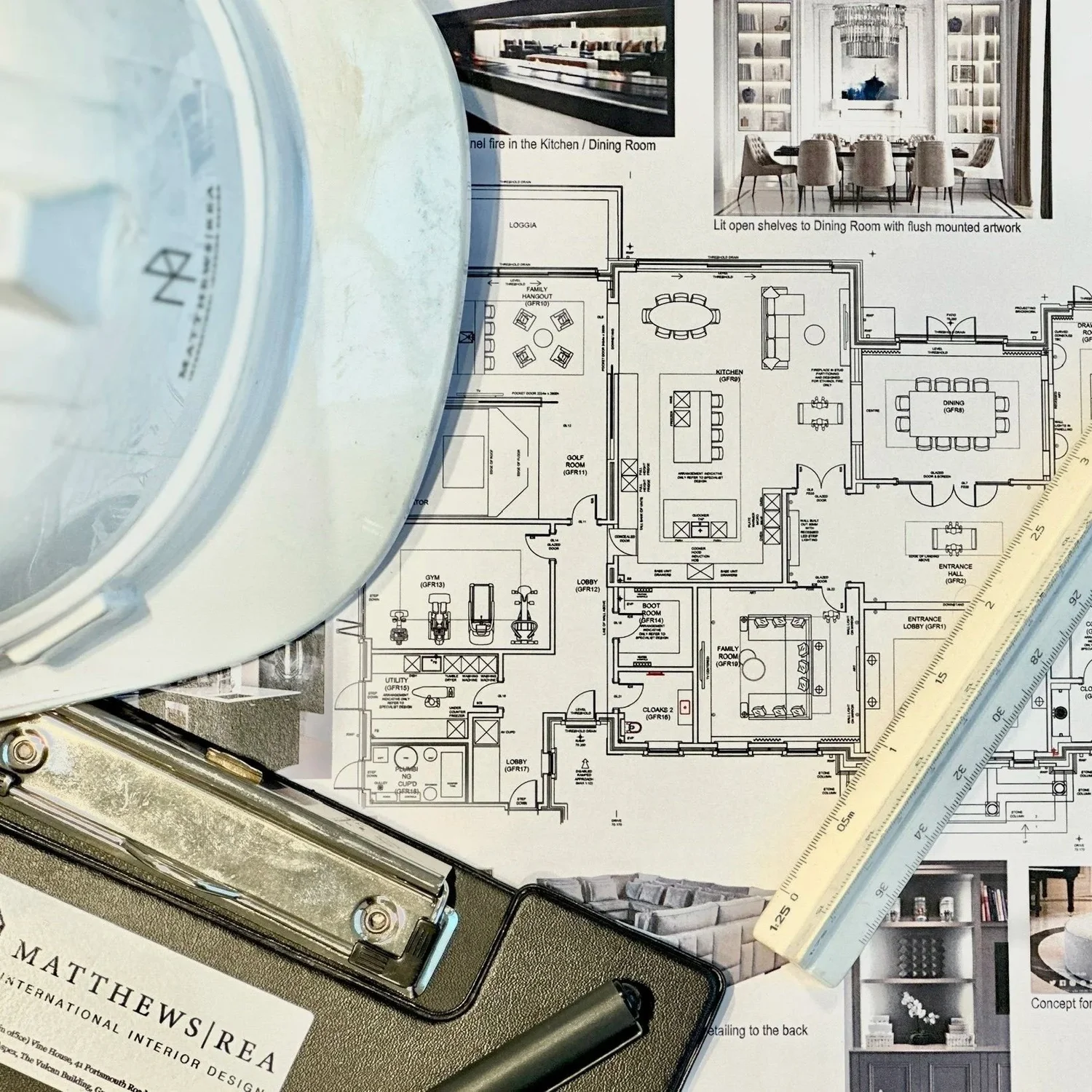Technical drawing package by Matthews Rea